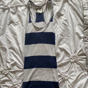 Abercrombie & Fitch XS Stretchy Striped Tank Top